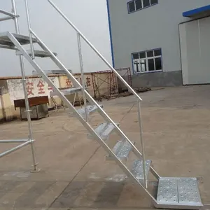 Çelik Z merdiven kullanımı İskele