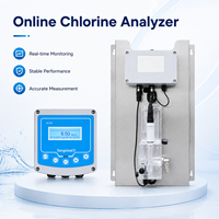 Analyseur de chlore en ligne TengineES RS485 Modbus avec sortie 4-20 mA pour le contrôle des processus de traitement de l'eau
