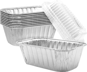 <span class=keywords><strong>2026</strong></span> Food Grade Vierkante Wegwerp Bakplaat Aluminiumfolie Met Deksel Voor Voedselverpakking Aluminiumfolie Voedselbakje - Product Image 5