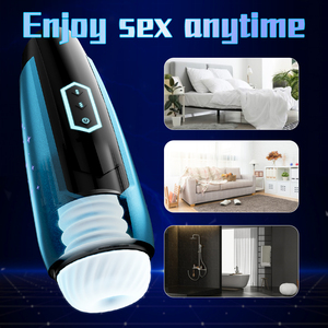 Wholesale <b>Automatic</b> Male <b>Masturbator</b> with LED Light and Switching Functions Vibrator Masturbation Cup Sex Toy - Product Image 6