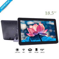 Tableta Android 12.0 de 18.5 Pulgadas con Montaje en Pared, RK3588 Rockchip, 4GB de RAM, 32GB de ROM, Terminal Táctil Interactivo, Reproductor de Publicidad