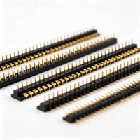 Connecteur à courant élevé noir en laiton PH-2.54-1x40 3A par broche 20mOhm pour prototypage de PCB et projets