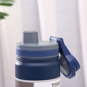 Bouteille isotherme TYESO 25oz 750ml en acier inoxydable, gobelet de voyage à double paroi, thermos au design minimaliste avec couvercle - Product Image 6