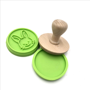 Family Use Custom Design Christmas DIY Bakery <strong>Cookie</strong> Cake Wooden Rubber <strong>Stamps</strong> - Product Image 4