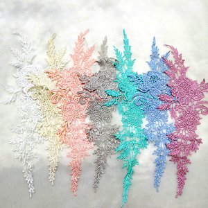 ERKOUMI Meilleure Vente Patch Appliqué en Dentelle Brodé Soluble dans l'Eau <span class=keywords><strong>pour</strong></span> Costumes de Spectacle DIY et Voiles de Mariée Vente en Gros - Product Image 3