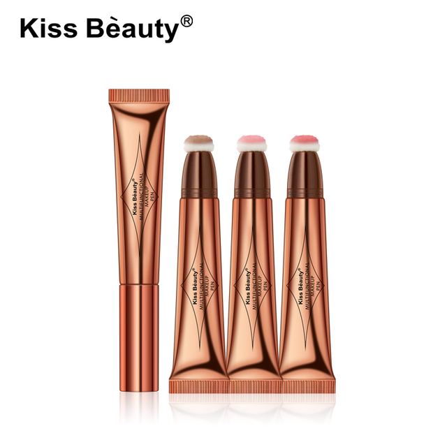 Blush Highlighter Stick 3 in 1 Highlighter Makeup & Blush Stick Versatile Highlighter Makeup Stick Adds Shimmer Blends