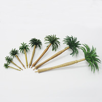Table de sable modèle aménagement paysager matériaux faits à la main scène Miniature paysage modèle arbre Mini cocotier en plastique