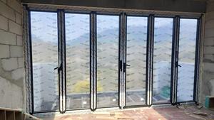 Porte vitrée pour villa, utilisation fixe, verre fixe, USA Canada, fenêtre fixe, double vitrage, norme AS2047 NFRC AAMA, porte en verre aluminium - Product Image 5