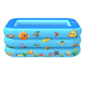 Piscina Inflable Personalizada para Verano, <span class=keywords><strong>Alberca</strong></span> de Plástico para Patio Trasero, Piscina Inflable - Product Image 4