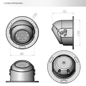 AHD 1080P Dôme <span class=keywords><strong>Caméra</strong></span> Voiture <span class=keywords><strong>Caméra</strong></span> De Recul Auto <span class=keywords><strong>Caravane</strong></span> RV <span class=keywords><strong>Caméra</strong></span> DE VIDÉOSURVEILLANCE - Product Image 4