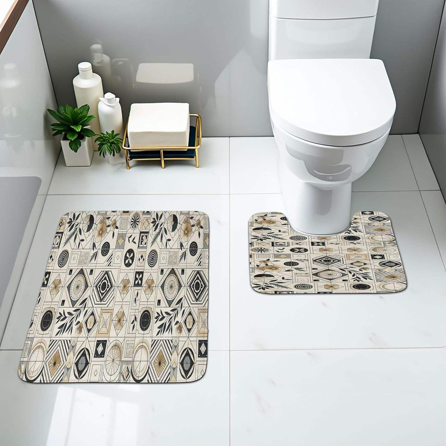 Ensemble de toilettes pour salle de bain 6