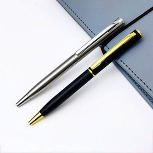 Hot-Selling Luxury Slim Signature Ballpoint <b>Pen</b> Custom Metal <b>Pen</b> Classic Design for Marketing High Quality Custom Metal <b>Pen</b> Logo - Product Image 1