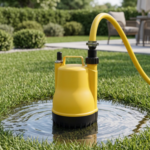 Pompa d'<span class=keywords><strong>Acqua</strong></span> Sommergibile Portatile con Corpo in Plastica Leggera per Drenaggio di Stagni e Irrigazione Agricola, Trasferimento d'<span class=keywords><strong>Acqua</strong></span> Domestico - Product Image 4