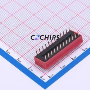 DSWB12LHGETR DIP Switch Switch Flat <b>Toggle</b>, Raised Type Single Pole Single Throw 12 PC Pin - Product Image 2