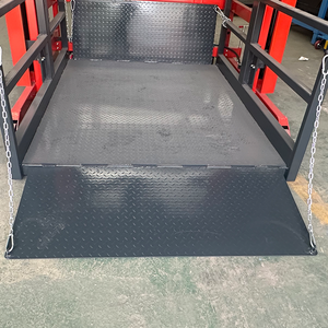 แท่นยกไฮดรอลิกแบบเคลื่อนย้ายได้สำหรับขนถ่ายสินค้าในตู้คอนเทนเนอร์  รับน้ำหนักได้ 2-3 ตัน ความสูงในการยก 1700 มม. - Product Image 4