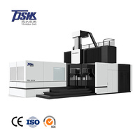 Centro de Mecanizado CNC de 3 Ejes Tipo Pórtico TDSK, Máquina de Grabado CNC, Máquina de Mandrinado y Fresado CNC de Pórtico