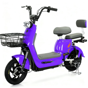 มอเตอร์ไซค์สกู๊ตเตอร์ 48V 350W ล้อสุญญากาศ 14 นิ้ว 2 ที่นั่ง สำหรับผู้ใหญ่ รุ่น NS065 มอเตอร์ 48V 350W ให้พลังขับขี่อย่างราบรื่น - Product Image 6