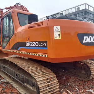 <strong>21</strong> Ton Used Middle Size Excavator South Korea Brand Doo-<strong>san</strong> DH220LC-7 Digger Low Price Second Hand - Product Image 4