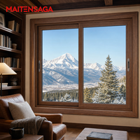 Fenêtre coulissante triple vitrage robuste et résistante aux ouragans, offrant des vues panoramiques pour les penthouses
