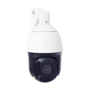 360 degrés rotation 20X Zoom optique humain suivi automatique des installations industrielles Surveillance bouton de réinitialisation Laser IR IP PTZ caméra