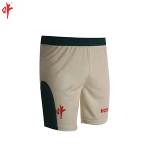 2020 best quality 100% Polyester Pique sublimation cricket shorts
