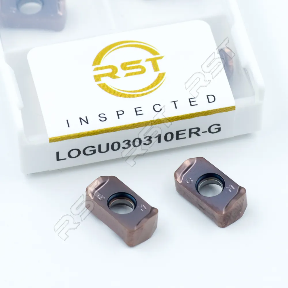 LOGU030310ER-G Tungsten carbide milling inserts Used for CNC machine tools to wash metal aluminum stainless steel