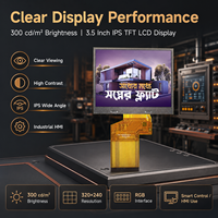 Module d'affichage LCD TFT IPS compatible LQ035NC111 de 3,5 pouces, 320x240, interface RGB, écran LCD personnalisé pour contrôle embarqué