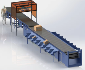 Macchina Automatica per Smistamento a Nastro Stretto, Nastro Trasportatore ad Alta Resistenza al Calore, DWS per Magazzini E-commerce, Logistica e Corrieri Espressi - Product Image 5