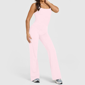 Nuovo Set Yoga da <span class=keywords><strong>Donna</strong></span>, Tuta Sportiva con Top Corto a Maniche Corte e Leggings, Asciugatura Rapida, Abbigliamento Sportivo per <span class=keywords><strong>Fitness</strong></span> e Corsa - Product Image 2