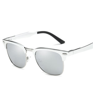 Nouvelles lunettes de soleil polarisées classiques pour hommes, de marque tendance, en magnésium et aluminium, design italien personnalisé, conformes aux normes CE - Product Image 5
