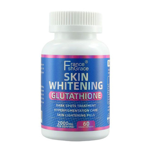 Cápsulas blanqueadoras personalizadas, 60 cápsulas, 2000mg, suplemento eficaz para aclarar la piel, manchas oscuras, suplemento blanqueador de la piel - Product Image 6