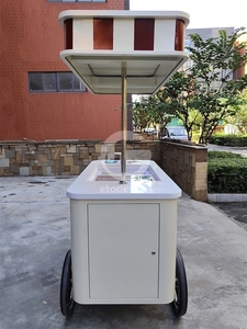 Puesto de Helados Portátil con Ruedas, Carrito de Pizza, Puesto de Cupcakes - Product Image 4