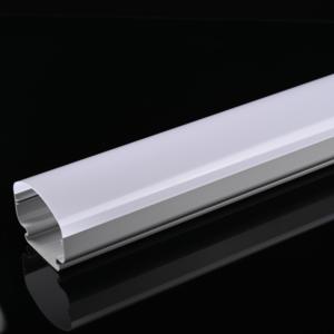 Thiết kế hiện đại trong suốt PC ARC khuếch tán LED Chụp đèn Hot Bán với cổ dải mô hình cho ánh sáng bao gồm - Product Image 1