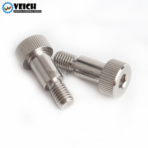 VEICHU Perni di Centraggio a Spallamento in <span class=keywords><strong>Acciaio</strong></span> Inossidabile Certificati ISO9001, Lunghezza Personalizzabile, Fissaggio con Foro Esagonale - Product Image 2