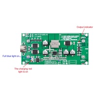 EParthub 3A Hochleistungs-18650-Lithiumbatterie-Boost-Modul 5V912V Ladeplatte UPS Unterbrechungsfreie Stromversorgung