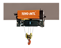 Palans électriques à câble métallique modèle TOYO-INTL SWH/DWH, équipement de levage industriel avancé à haute efficacité