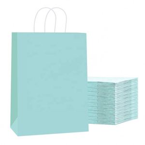 Eco Friendly Strong Kraft Bag Colorful Kraft <b>Paper</b> Bag With Handle Direct Factory Sale - Product Image 1