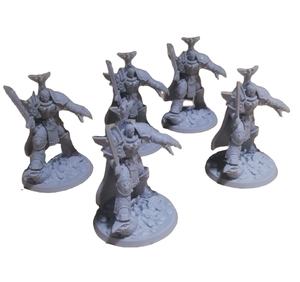 <span class=keywords><strong>Figurines</strong></span> de jeu miniatures OEM personnalisées en PVC, thèmes Fantasy et Science-Fiction, ensemble de soldats de guerre moulés par injection pour accessoires de wargames - Prévente - Product Image 1