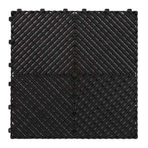 Sannce — carreaux de sol en PP imbriqués, sol antidérapant pour <span class=keywords><strong>Garage</strong></span>, facile à nettoyer, - Product Image 1