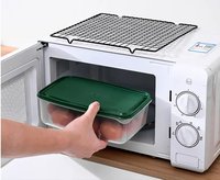 Organisateur de cuisine Boîte de stockage d'aliments secs pour céréales Conteneur Empêche l'humidité et la moisissure Boîte de stockage d'emballage pour collations aux fruits