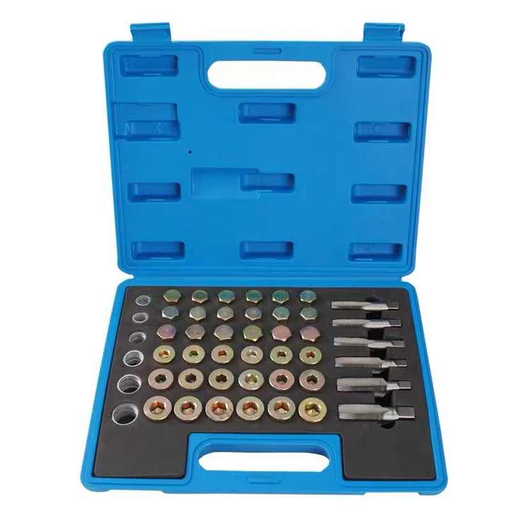 114piece Expert Male Oil Sump Threaded Insert Plug Oil Drain Pan