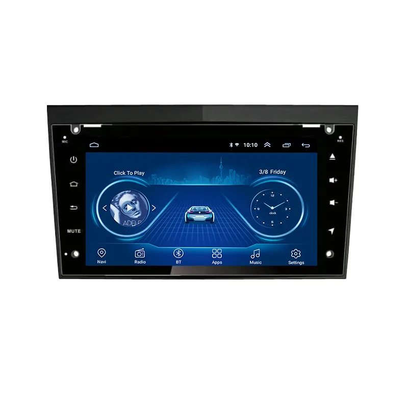 Wanqi 7 pouces 2 din voiture dvd lecteur multimédia pour Opel Universal 4 cœurs Android 13 radio vidéo stéréo gps système de navigation