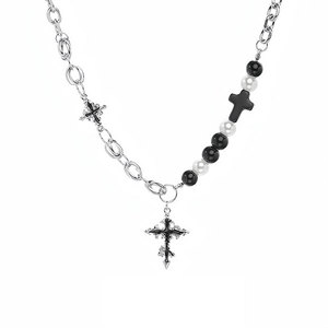 Pendentif hip-hop personnalisé en acier inoxydable 316L, collier pour homme, bijoux fins, colliers croix tendance pour homme et femme - Product Image 6