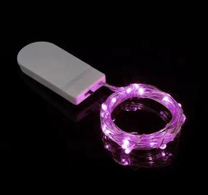 Guirnalda de Luces de Hadas a Pilas para Decoración Navideña, <span class=keywords><strong>Cadena</strong></span> de Luces de Navidad de 1m, Guirnalda de Luces LED de Alambre de Cobre con Forma de Estrella - Product Image 2