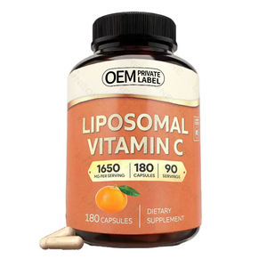 Oem/odm פרטי תווית liposomal ויטמין <span class=keywords><strong>C</strong></span> כמוסות ויטמין <span class=keywords><strong>C</strong></span> ספיגה גבוהה שומן מסיס ויטמין תוספי מזון - Product Image 1