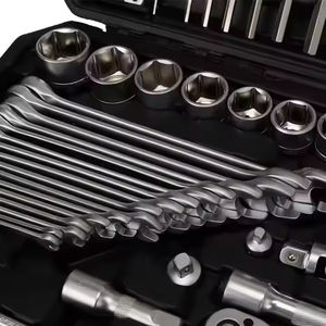 Set di strumenti di riparazione automatica <span class=keywords><strong>142</strong></span> + 2 pezzi Set di strumenti a cricchetto Set di strumenti a mano Versatile personalizzabile - Product Image 4