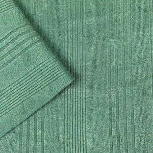 190gsm Single Rib Soft aguja gruesa tejer suéter chaleco 50% rayón 30% poliéster 20% tela de lana de nailon - Product Image 2