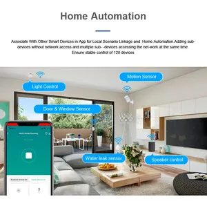 RSH ZigBee smart home connection bridge tuya smart home gateway centro di controllo intelligente gateway smart home di piccolo volume