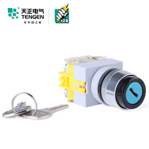 Interruptor Rotatorio Tengen con Llave 20Y3 para ATV, Arranque, Avance, Retroceso, Protección IP31 - Product Image 1