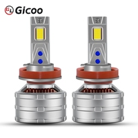 Ampoules de phares LED pour voiture X45 Auto Super Bright 300W 50000LM H7/H1/H4/H11/9005, puce CSP 5080, 12V, neuves